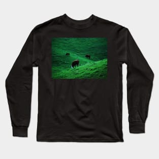 Grazing At Dusk... Long Sleeve T-Shirt